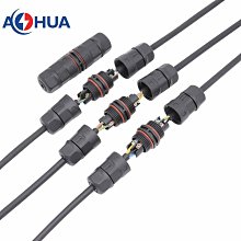 澳華AHUAM20母面板式電源機箱防水接線頭 智能設備防水插頭連接器【滿200元出貨】 歷史價格詳細信息