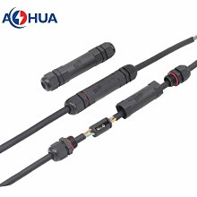 澳華AHUAM20母面板式電源機箱防水接線頭 智能設備防水插頭連接器【滿200元出貨】 歷史價格詳細信息
