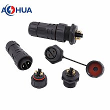 澳華AHUAM20母面板式電源機箱防水接線頭 智能設備防水插頭連接器【滿200元出貨】 歷史價格詳細信息