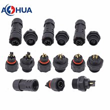 澳華AHUA M12航空頭高鐵地鐵電源信號防水接頭線PVC屏蔽電纜插頭 歷史價格詳細信息