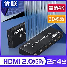 hdmi2.0矩陣4X4HDMI4進4出高清切換器hdmi四進四出分配器4K60hz 歷史價格詳細信息