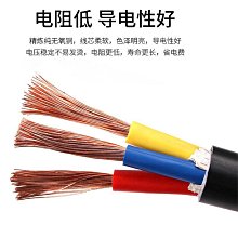 國標純銅白軟護套線RVV電線電纜2芯1.5 2.5平方家裝多股電源軟線 歷史價格詳細信息