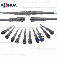 澳華AHUAM20母面板式電源機箱防水接線頭 智能設備防水插頭連接器【滿200元出貨】 歷史價格詳細信息