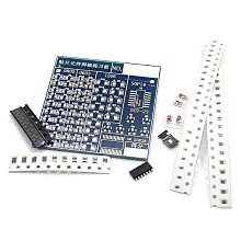 貼片元件釬接練習板CD4017+NE555流水燈套件技能訓練釬接diy套件 歷史價格詳細信息