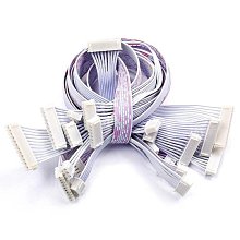 XH2.54mm 紅白排線 端子線2/3/4/5-12P 單/雙頭 電子連接線 20CM 181-04833 歷史價格詳細信息