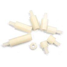 【M3】六角尼龍柱 單頭隔離柱 支撐住間隔柱尼龍塑料支撐柱螺柱 B0157 歷史價格詳細信息