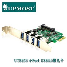 Uptech UTB251 4-Port USB 3.0擴充卡 歷史價格詳細信息