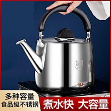 燒水壺304不鏽鋼加厚開水壺大容量瓦斯家用鳴笛瓦斯爐電磁爐茶壺 價格比較,價格查詢,歷史價格詳細信息