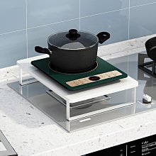 廚房置物架電磁爐支架臺面電飯煲架鍋蓋板架燃氣煤氣灶張小嶽 歷史價格詳細信息