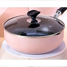 炒鍋 平底鍋 麥飯石不粘鍋炒鍋家用炒菜鍋電磁爐專用燃氣竈煤氣竈通用平底煎鍋 歷史價格詳細信息