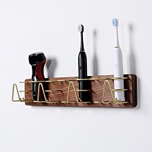 黑胡桃木浴室三角籃化妝室置物架洗手間拐角壁掛免打孔角架 歷史價格詳細信息