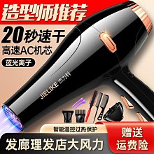 髮廊專吹風機女家用理髮店靜音不傷發冷熱風大功率電吹風筒 歷史價格詳細信息