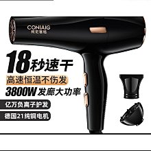 德國發廊專用吹風機理髲店大功率家用負離子護髮速乾三插頭冷熱 歷史價格詳細信息