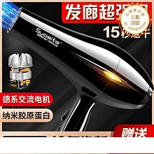 髮型師專用吹風機家用大風力理髲店專用3000W大功率靜音速乾護 歷史價格詳細信息