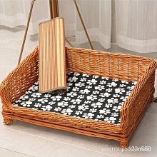 四季通用柳藤編寵物窩貓屋貓房貓籠泰迪狗窩狗屋可拆洗(8公斤以下+2墊+2席)_☆優購好SoGood☆ 歷史價格詳細信息