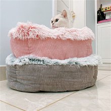 【寵物睡窩】長毛絨保暖圓窩 歷史價格詳細信息