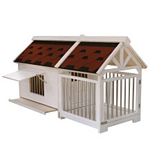 籠子 户外实木狗屋狗窝防雨防腐中大型木质狗笼狗房狗笼子狗围~定價[購買請咨詢] 歷史價格詳細信息