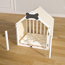 籠子 室内狗窝房子实木狗屋笼中小型犬四季通用可拆洗宠物床木质狗笼子~定價[購買請咨詢] 價格比較,價格查詢,歷史價格詳細信息