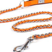 狗鏈子牽引繩防咬鐵鏈大型犬狗狗項圈遛狗繩小型柯基金毛德牧土狗 歷史價格詳細信息