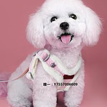 貓咪牽引繩背心式狗繩遛狗繩貓繩子泰迪胸背帶小型犬狗鏈寵物用品 歷史價格詳細信息