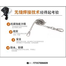 304不銹鋼狗鏈子大型犬中型犬小型犬鐵鏈項圈狗繩防咬馬犬栓狗鏈~爆款 優惠價 歷史價格詳細信息