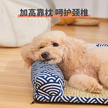 精品可拆洗狗窩夏天清涼防水耐用中大型犬狗墊子四季通用狗狗床睡覺用 歷史價格詳細信息