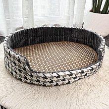 夏季狗窩四季通用涼席窩泰迪犬貓窩夏季冰墊狗狗墊子涼窩寵物涼席 狗狗涼席 貓咪涼席 全店滿400元發貨 小琦琦の店 歷史價格詳細信息