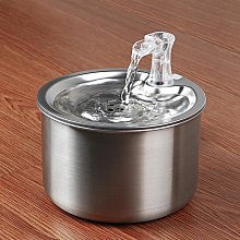 不銹鋼貓自動飲水機狗飲水機超靜音寵物飲水機帶窗貓餵水器 歷史價格詳細信息