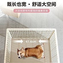 寵物帶頂狗圍欄貓籠子小型犬泰迪博美狗塑料柵欄法斗護欄江桃溪 歷史價格詳細信息