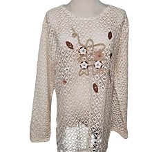 大尺碼 黃色飾藍色圖騰民俗風前下襬綴大口袋造型上衣 歷史價格詳細信息