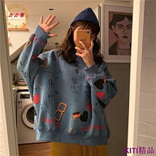 KITI精品《下單》2022夏季專櫃撤櫃美式新款卡通大尺碼寬鬆百搭中長款純棉t恤女上衣 歷史價格詳細信息