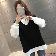 KITI精品加大尺碼女裝 40-87kg 2色 中長款大尺碼短袖T恤女士洋裝夏季新款寬鬆薄款上衣休閒韓版polo領短袖體恤衫M 歷史價格詳細信息