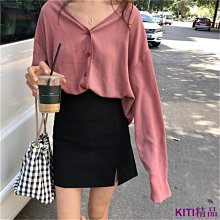 KITI精品【MOMO】M-4XL大尺碼上衣 襯衫 短袖襯衫  短袖格子襯衫韓版時尚條紋拼色襯衫女甜美百搭寬鬆顯瘦V領娃娃衫 歷史價格詳細信息