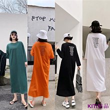KITI精品【大尺碼女裝】D&G設計感拼接條紋韓版大學T女2022年早春中長款寬鬆慵懶風假兩件上衣 歷史價格詳細信息