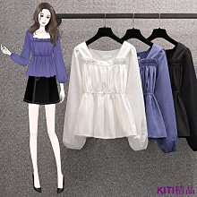 長袖襯衫 韓版寬鬆直條紋側口袋設計 都會休閒襯衫【TJ220165】Doppler 現貨＋預購 歷史價格詳細信息