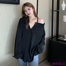 KITI精品M-4XL大尺碼上衣 ��寬鬆 蝙蝠袖 襯衫 雪紡V領收腰 短袖上衣 韓版 女生衣著 正韓上衣 百搭 衣著 顯瘦 歷史價格詳細信息