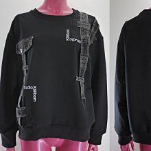 鴨米衣舖中大尺碼拼布白花朵雙袋樣黑色薄棉麻布長袖外衫/襯衫~秋裝 歷史價格詳細信息