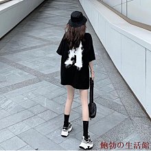 鮑勃の生活館短袖t恤 Ins風美式潮牌ESSENTIALS印花oversize長版上衣情侶裝大尺碼上衣 30816 歷史價格詳細信息