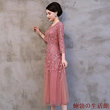 媽媽洋裝 宴會禮服 大尺碼洋裝 冬季2022年新款中老年媽媽裝時尚長袖喜婆婆婚禮連身裙過膝緊身顯瘦刷毛 中年女裝~坤坤好物~ 歷史價格詳細信息