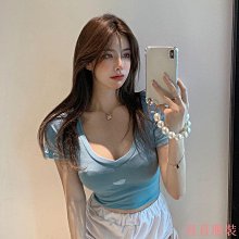 熹熹服裝大尺碼上衣 露胸上衣 爆乳上衣 低胸上衣 大U領上衣 緊身上衣 緊身上衣 性感上衣 辣妹上衣 大尺碼300斤夏u領緊身性 歷史價格詳細信息