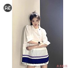 熹熹服裝慵懶風上衣2002新款學生大學T女胖妹妹大尺碼款百搭情侶上衣 歷史價格詳細信息