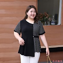 熹熹服裝短袖襯衫短袖上衣開襟媽媽裝夏裝新款襯衫2024大尺碼女士印花寬鬆 歷史價格詳細信息