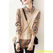 春秋格子假兩件襯衫 套頭衛衣男 港風潮流 韓版寬松 長袖休閑帽t 男士潮牌上衣-潮流好物 歷史價格詳細信息