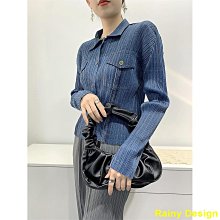 褶皺牛仔漁夫帽女春秋季設計感個性時尚盆帽暈染韓版顯臉小帽子潮 歷史價格詳細信息