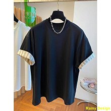 PP HOME寬鬆短袖襯衫女2024夏季新款女裝基本簡約翻領刺繡上衣3215 歷史價格詳細信息