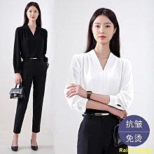 PP HOME雪紡襯衫 女生襯衫 白襯衫女 七分袖襯衫 2023春夏新款設計感小眾職業長袖襯衫女 寬鬆顯瘦學生白襯衫 百搭襯衫女 歷史價格詳細信息