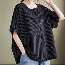 休閒長款短袖條紋針織連衣裙2024新款女夏季裙子寬鬆顯瘦包臀長裙 歷史價格詳細信息