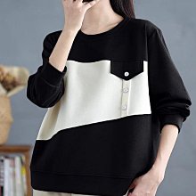 女人衣櫥㊕初秋淑女都會時尚文藝氣質  卡其/綠色/黑色圓領單肩釦條坑紋 腰間拉鍊口袋垮肩長袖不對稱臀長上衣 大尺碼胸114-118.S494♥ 歷史價格詳細信息