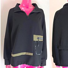 鴨米衣舖中大尺碼拼布白花朵雙袋樣黑色薄棉麻布長袖外衫/襯衫~秋裝 歷史價格詳細信息