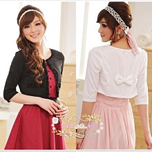 Ξ米亞alisaΨ JK9631 經典百搭荷葉邊短袖雪紡開衫小外套 黑 白 M XL 2XL 3XL ☆ 代購 歷史價格詳細信息